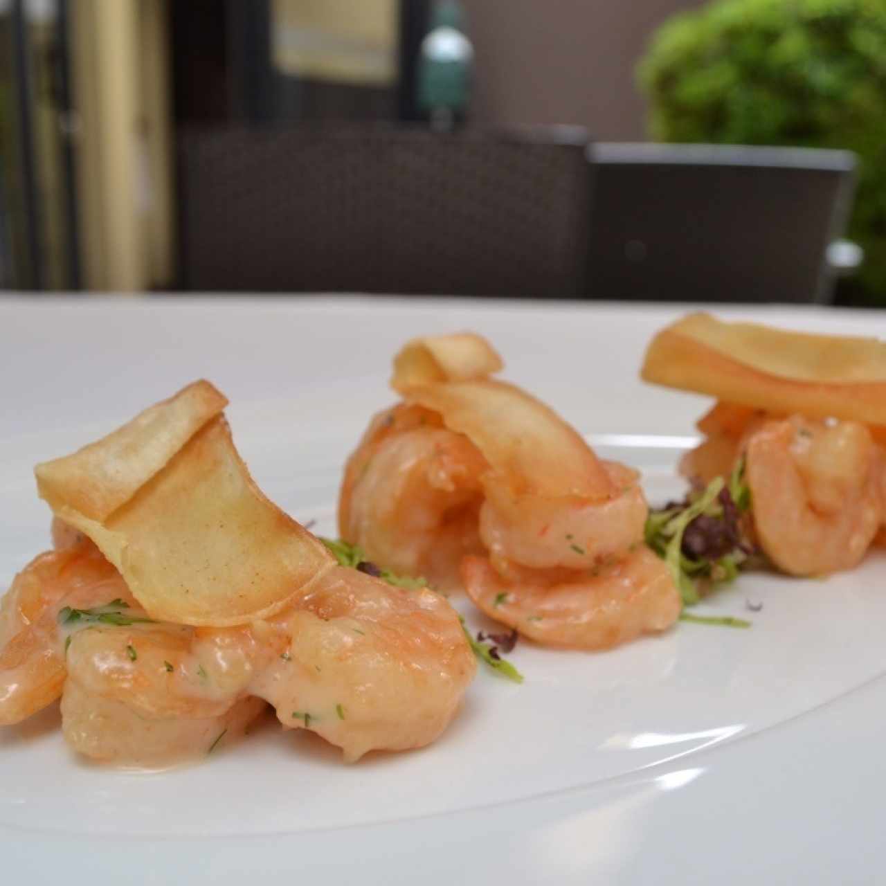 Entradas Calientes - 	CAMARONES MELCOCHA