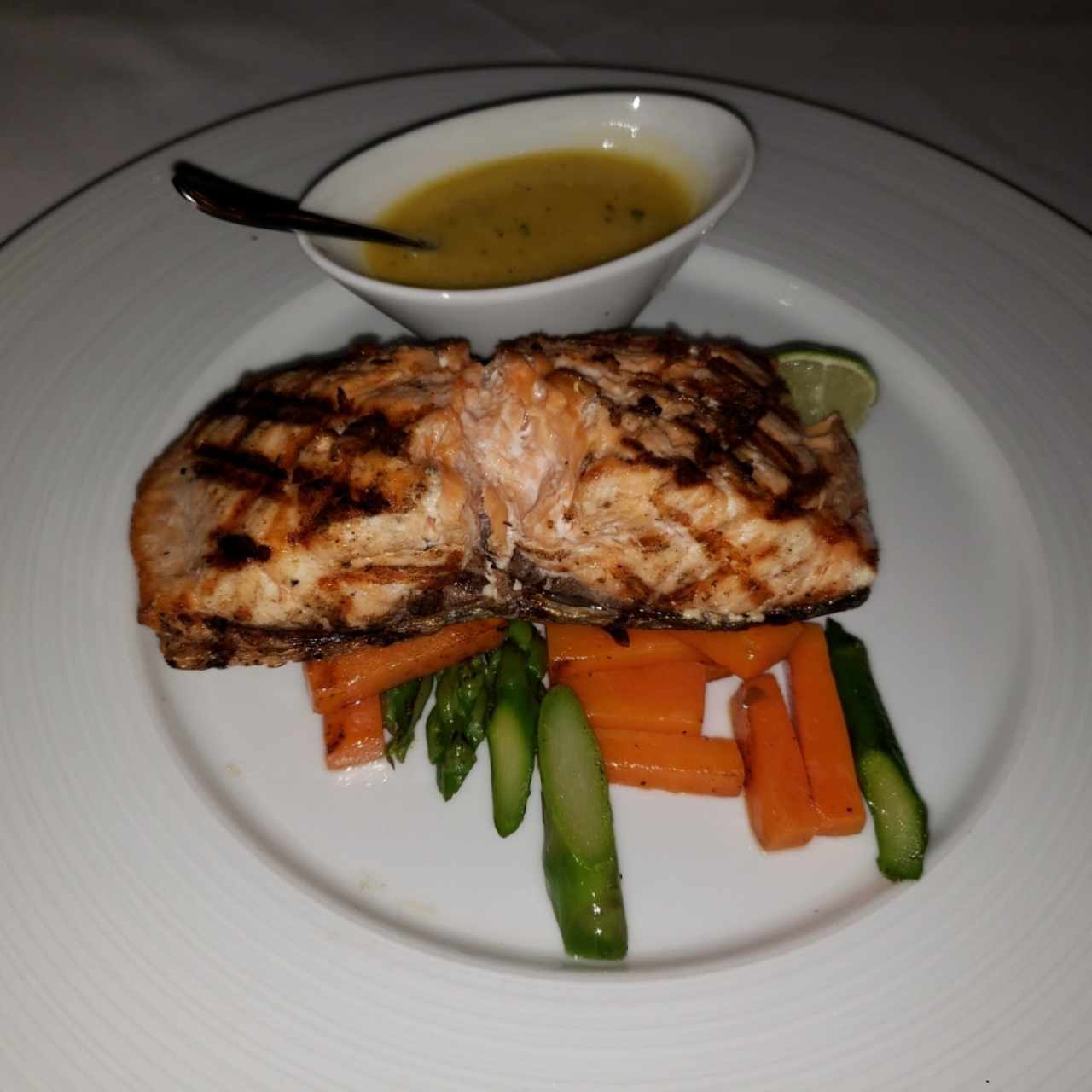 Salmon a la plancha