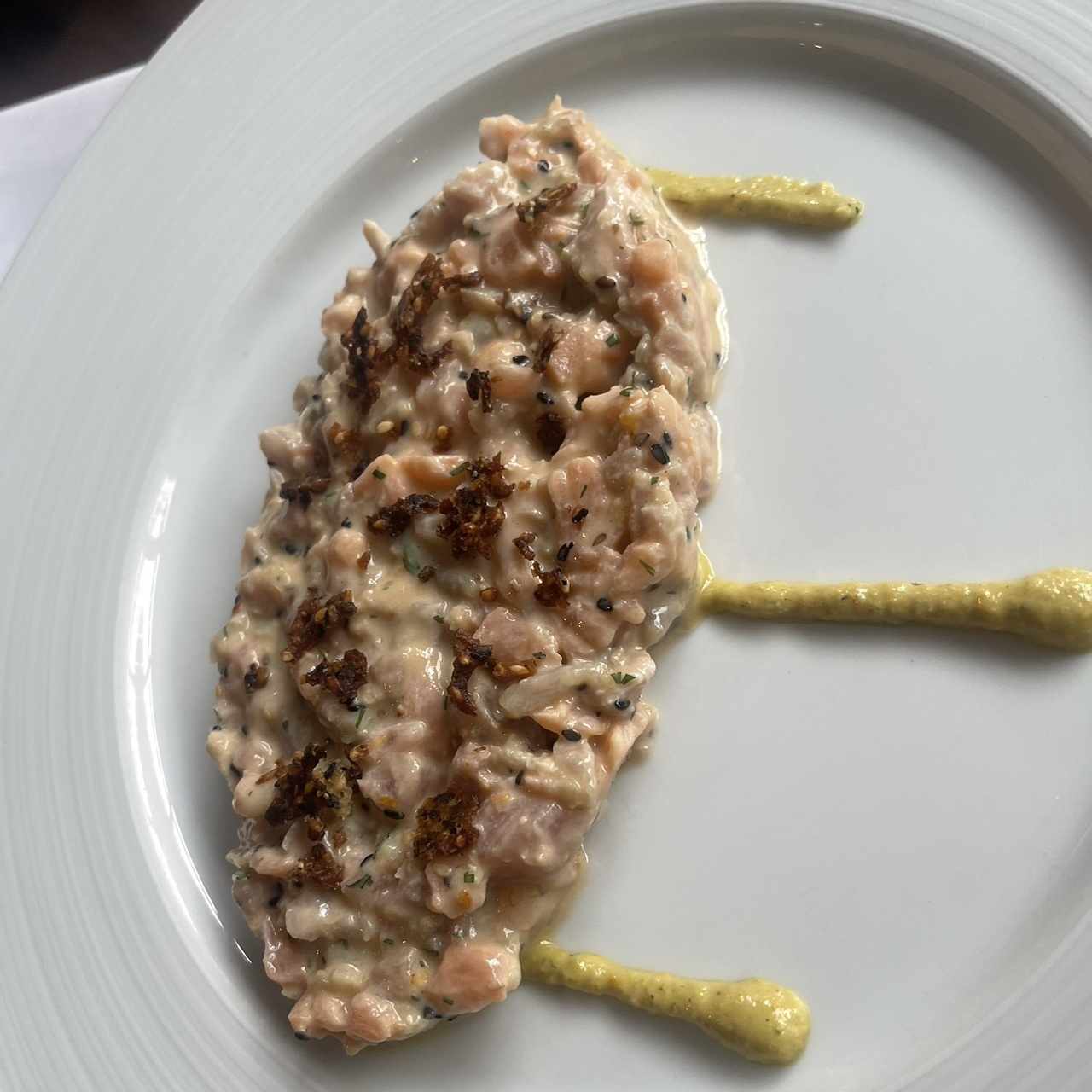 Tartare de salmon y atun 