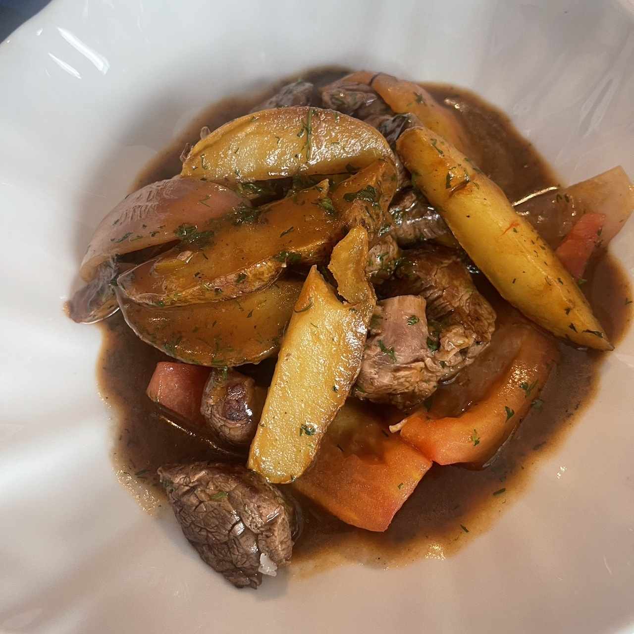 Carnes - 	LOMO SALTADO