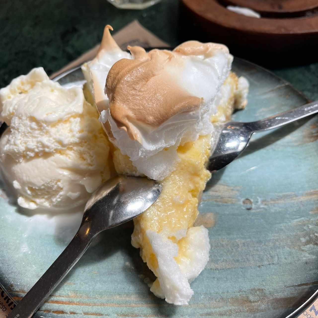 Pie de limon 