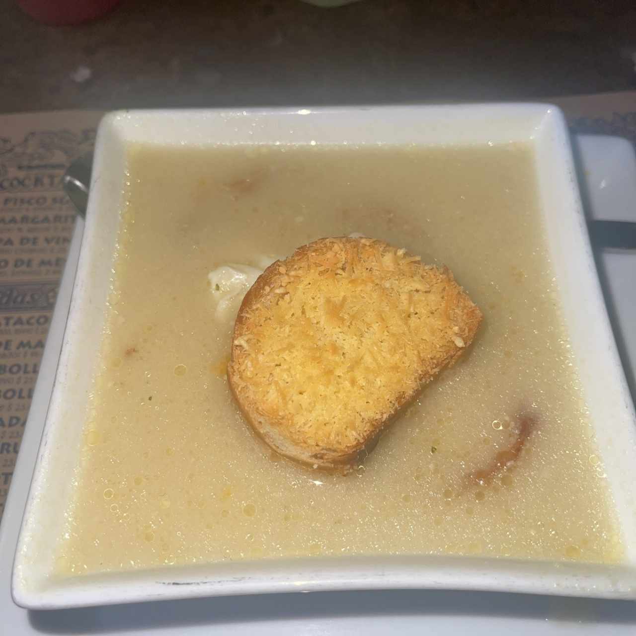 Sopa de cebolla