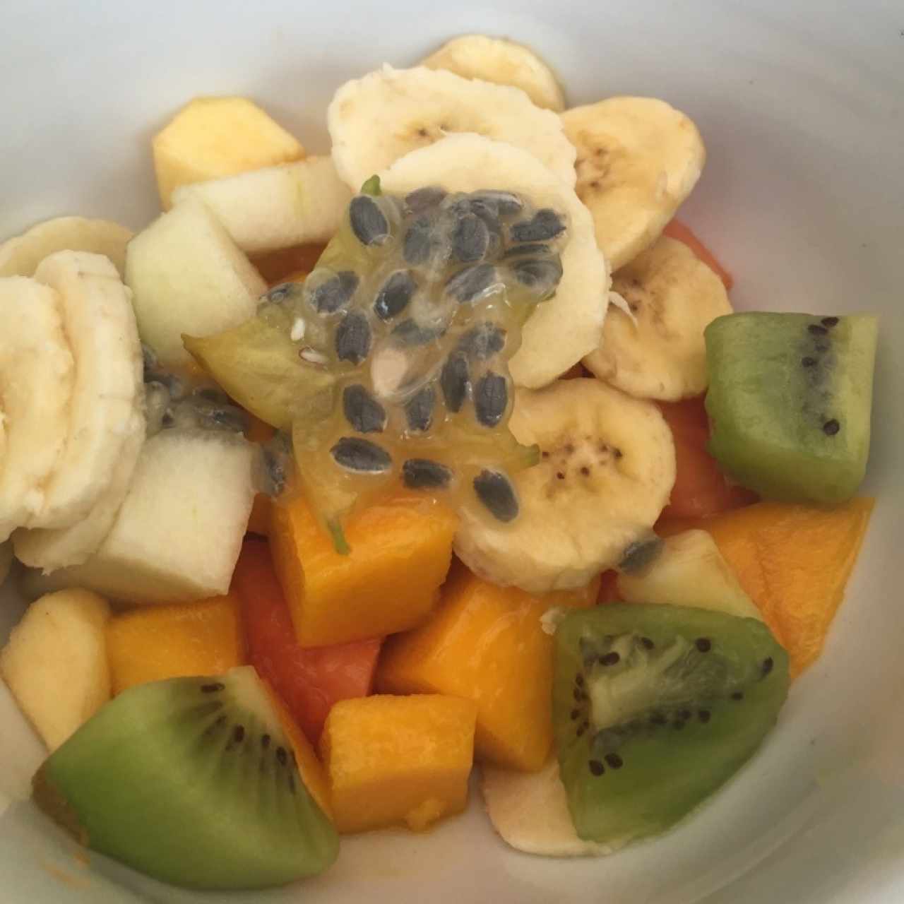 Tazón con frutas