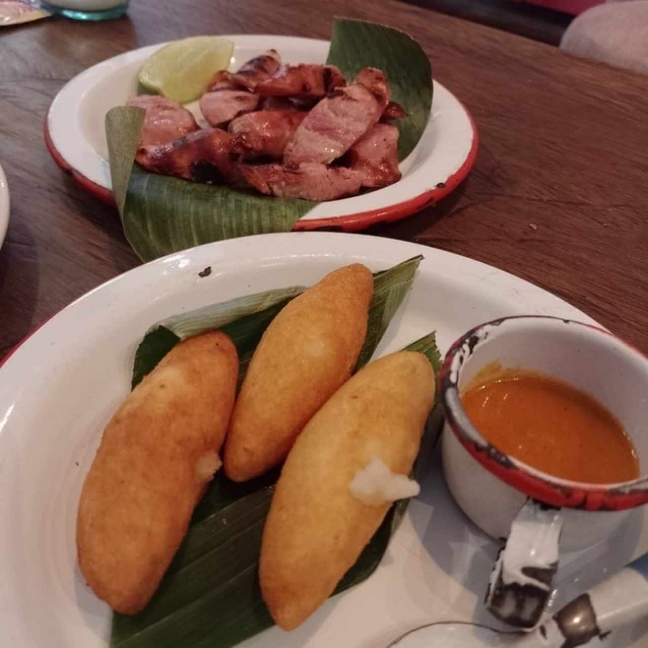 Chorizo Santa Rosano y Carimañola de Queso