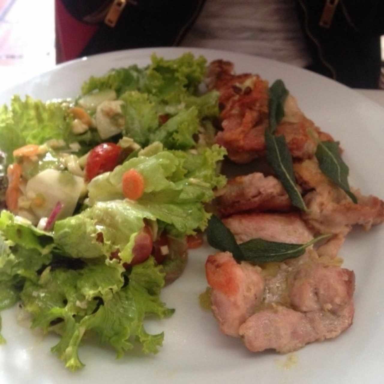 Contramuslos de pollo al limón
