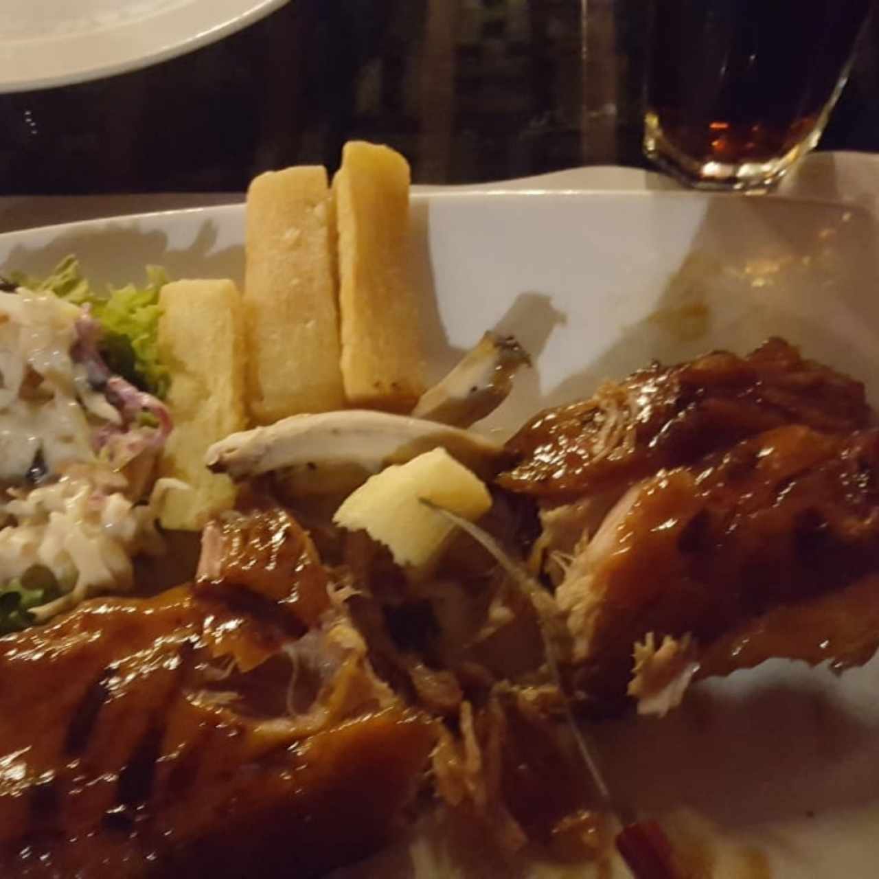 costillas bbq