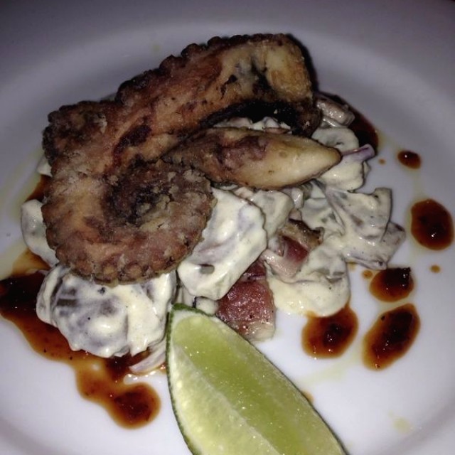 Pulpo crocante