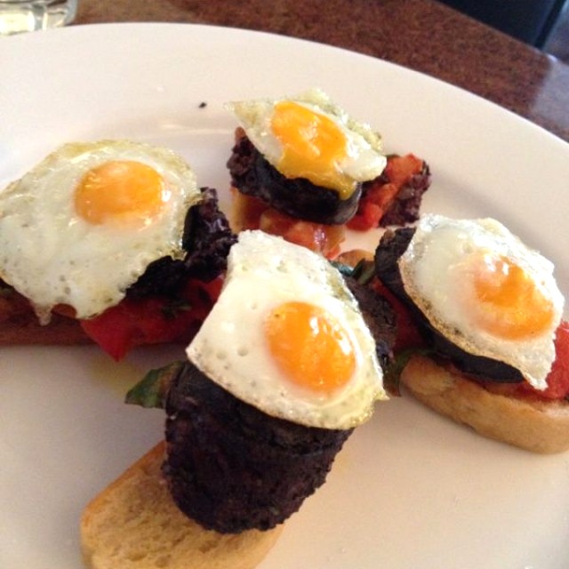 Crostini de Morcilla - INCREÍBLEMENTE DELICIOSO!!!!