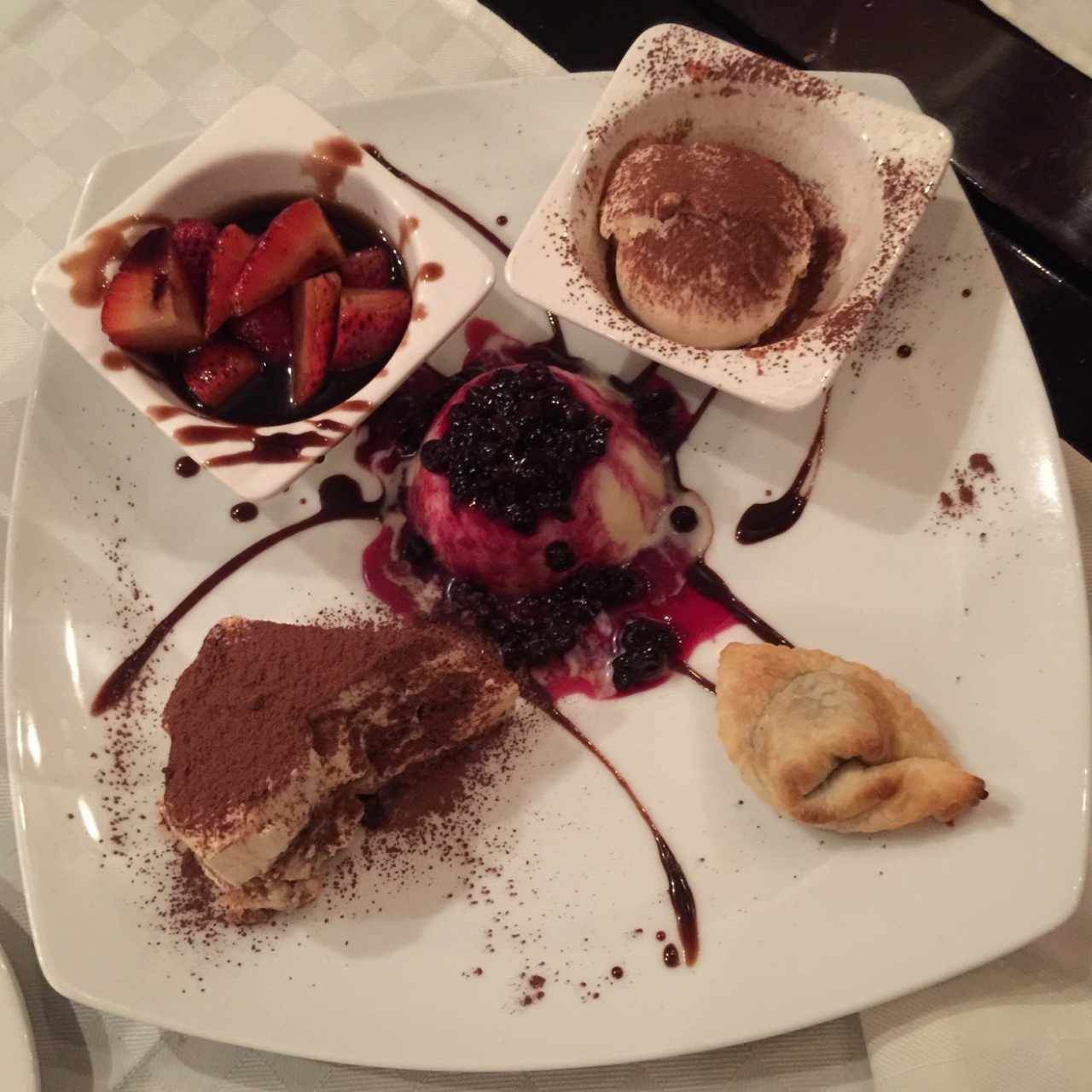 postres de degustación
