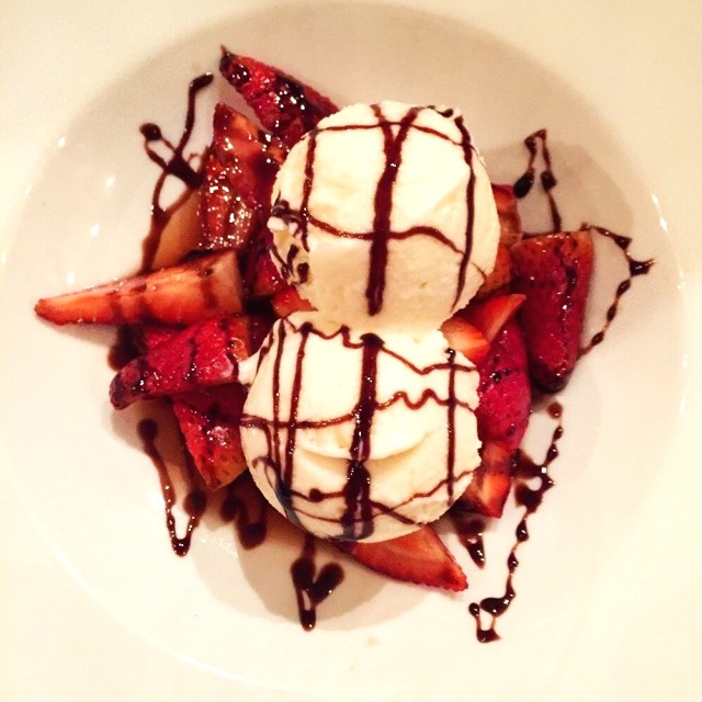 Fresas al balsámico