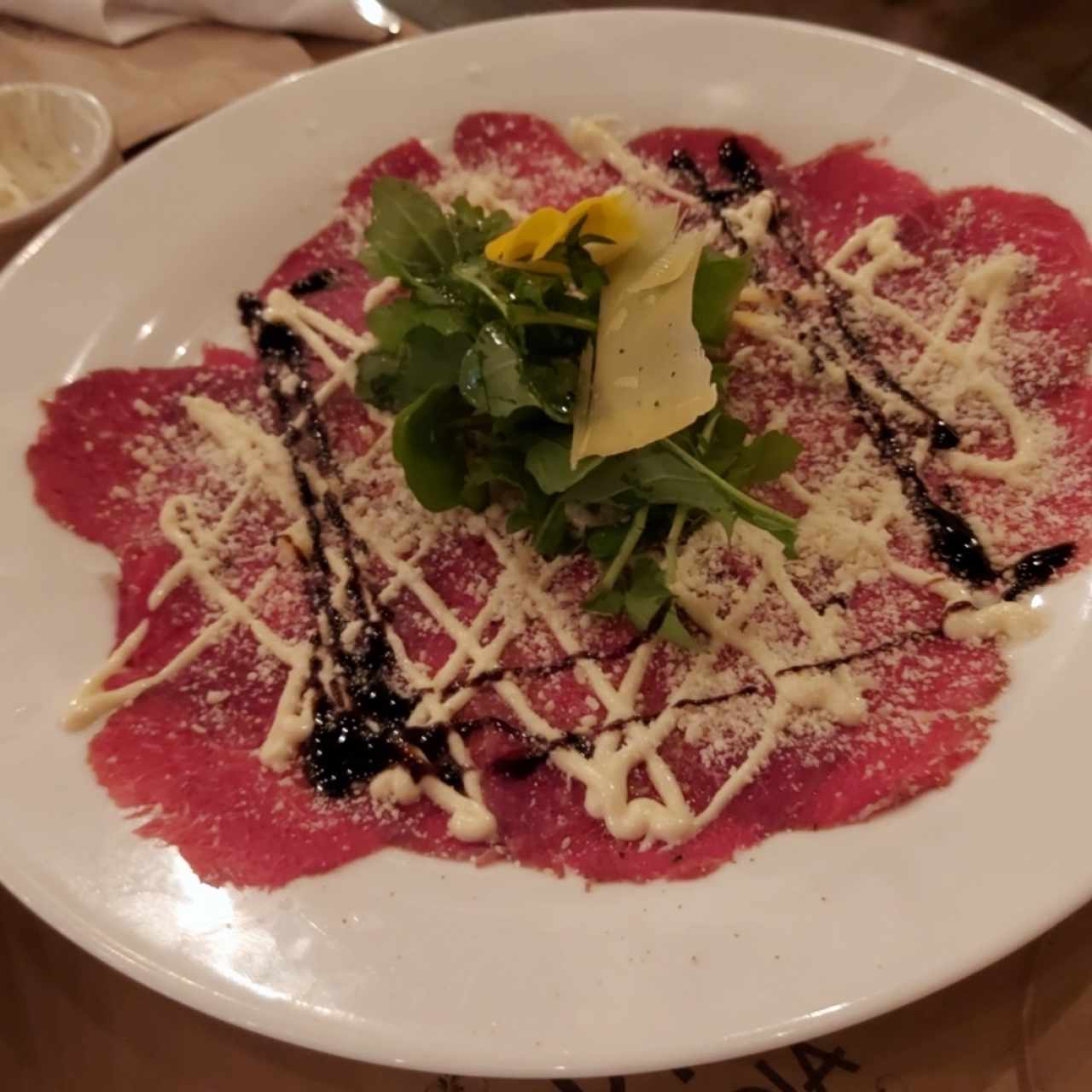 carpachio de res