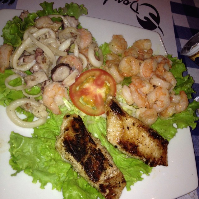 Parrillada de mariscos