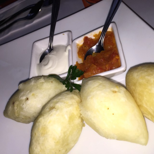 Carimañolas de carne y queso