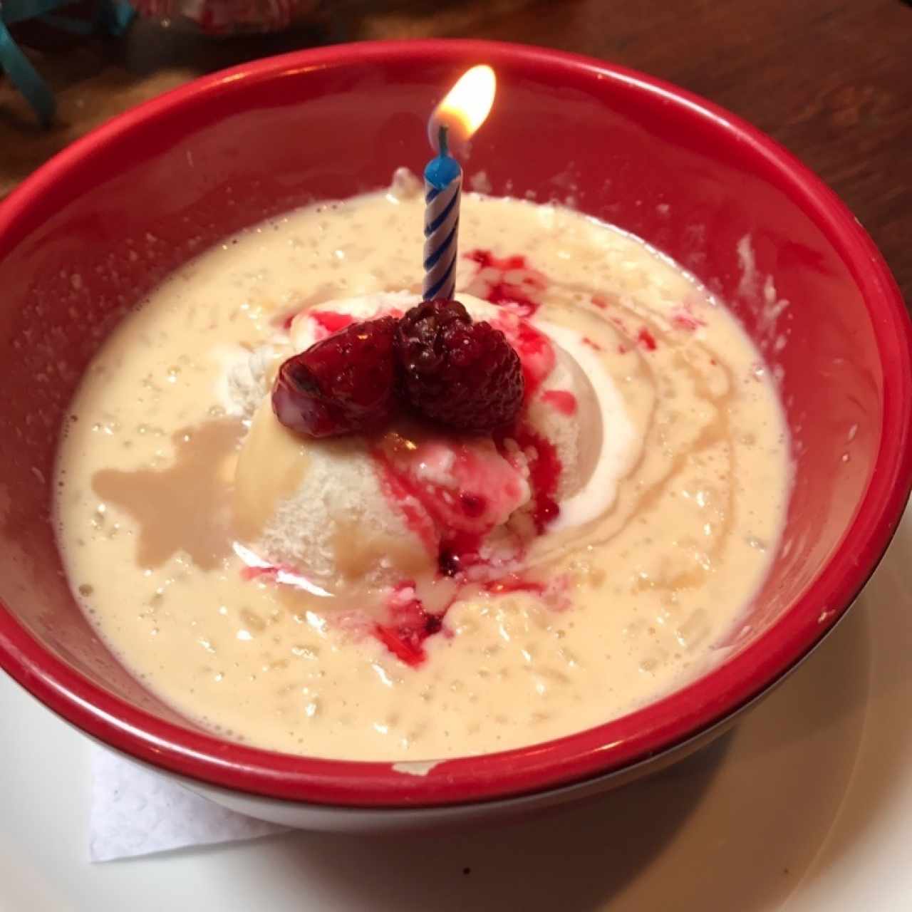 Rice pudding 