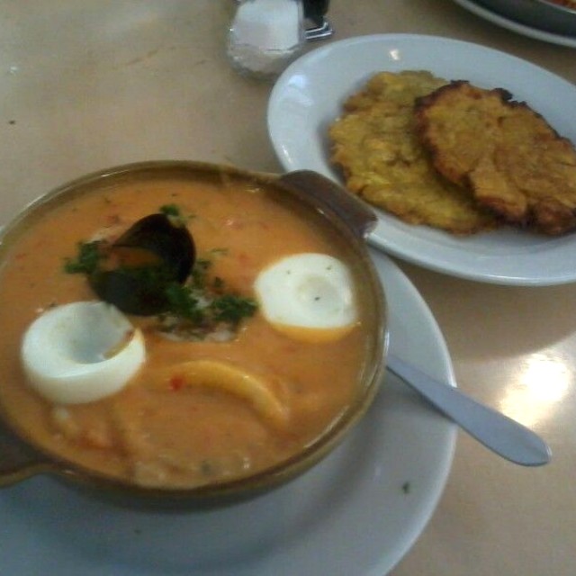 Cazuela de mariscis