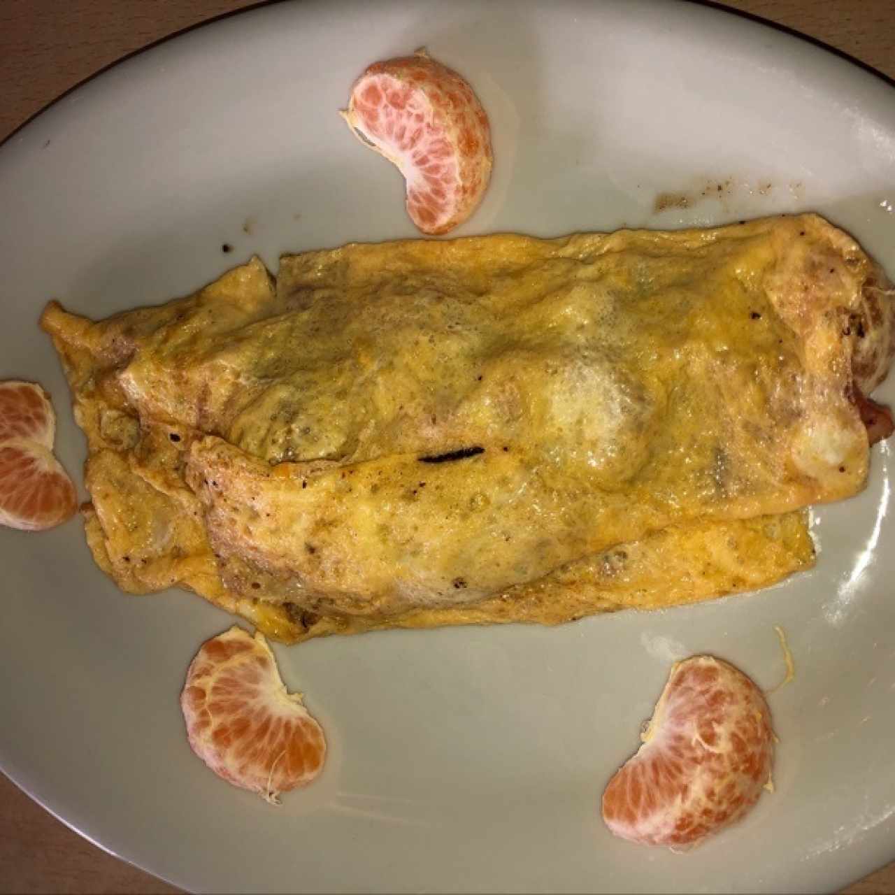 Omelette con tocineta