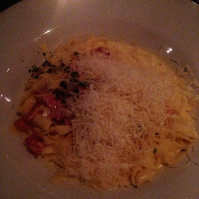 Fetuccini Carbonara