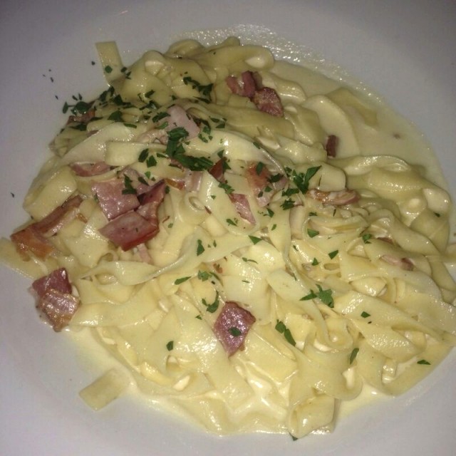 fetuccini Carbonara