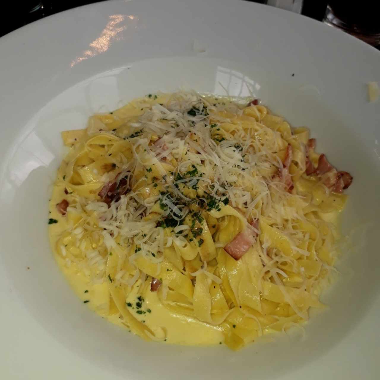 pasta carbonara