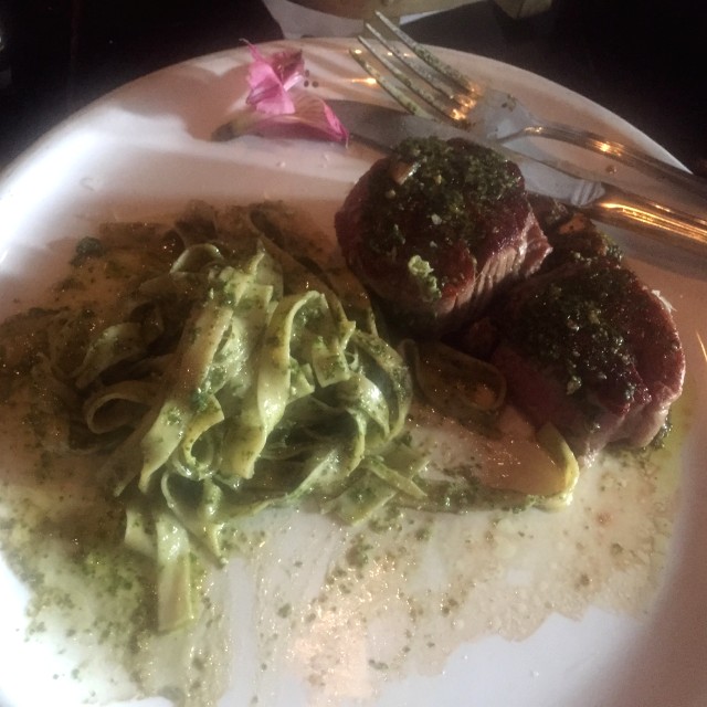 Filetto con la taggliatelle