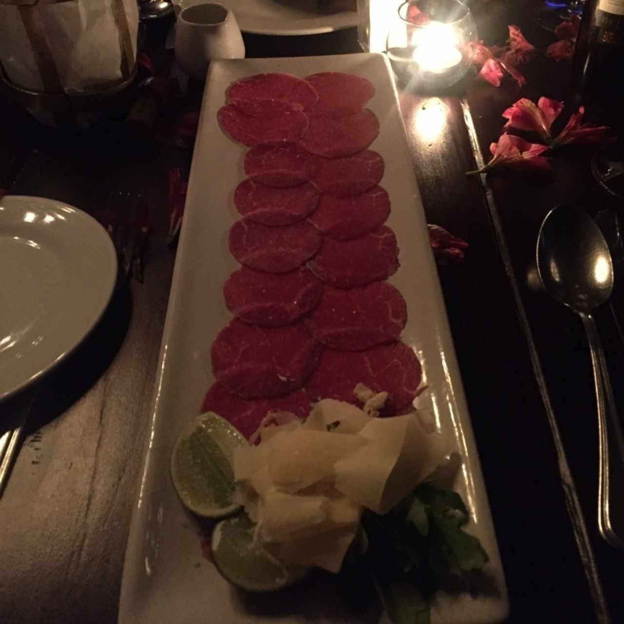 carpaccio de carne