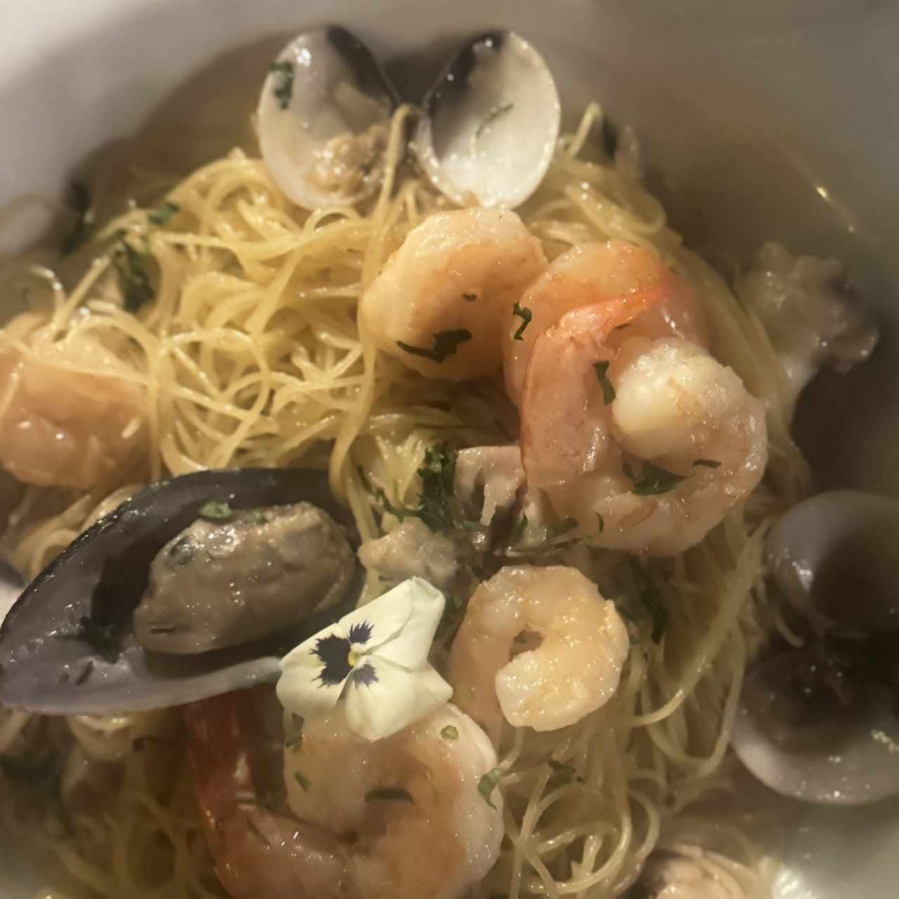 Capellini frutti di mare