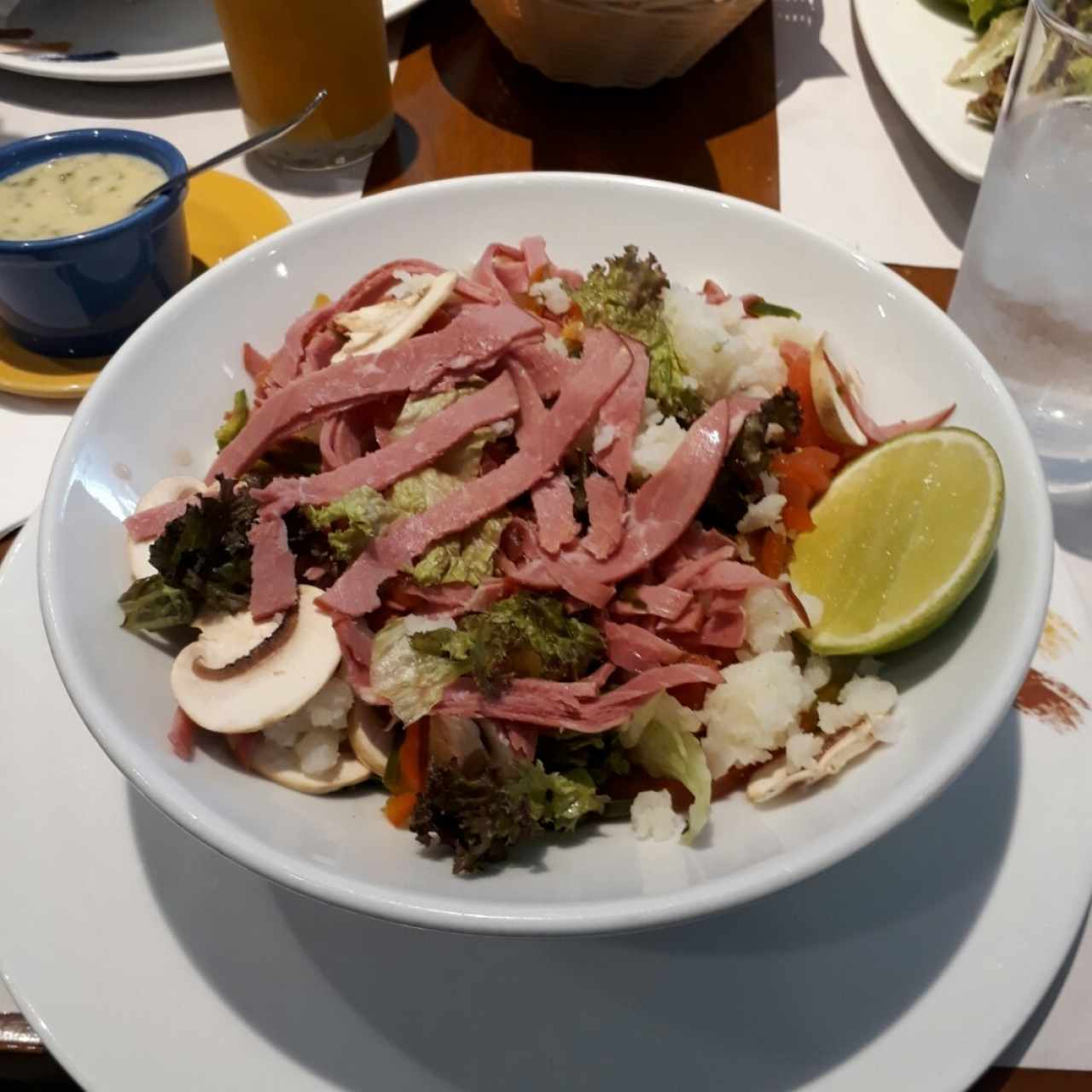 ensalada london beef