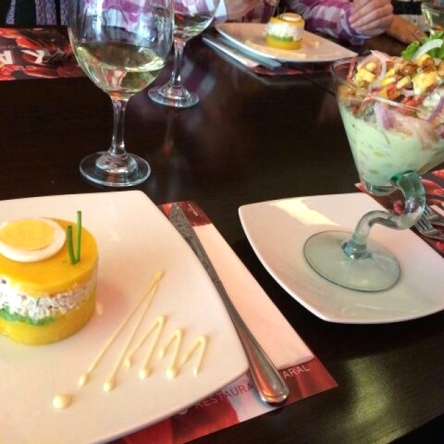 Causa limeña & ceviche karal