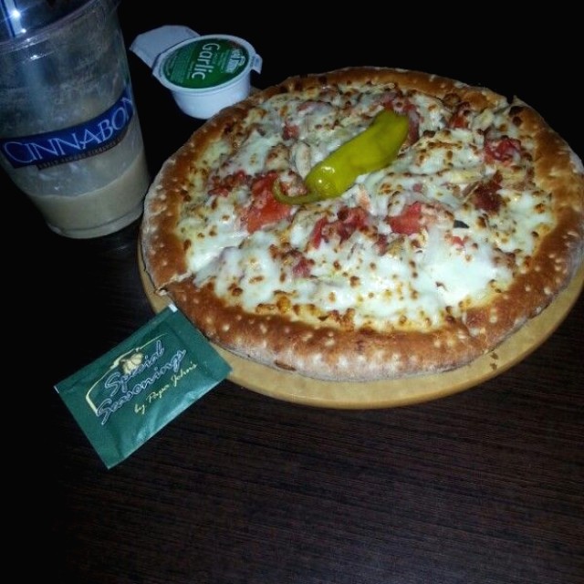Pizza ranch pollo tocineta