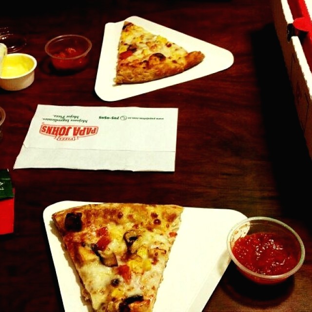 Pizza de tres ingredientes