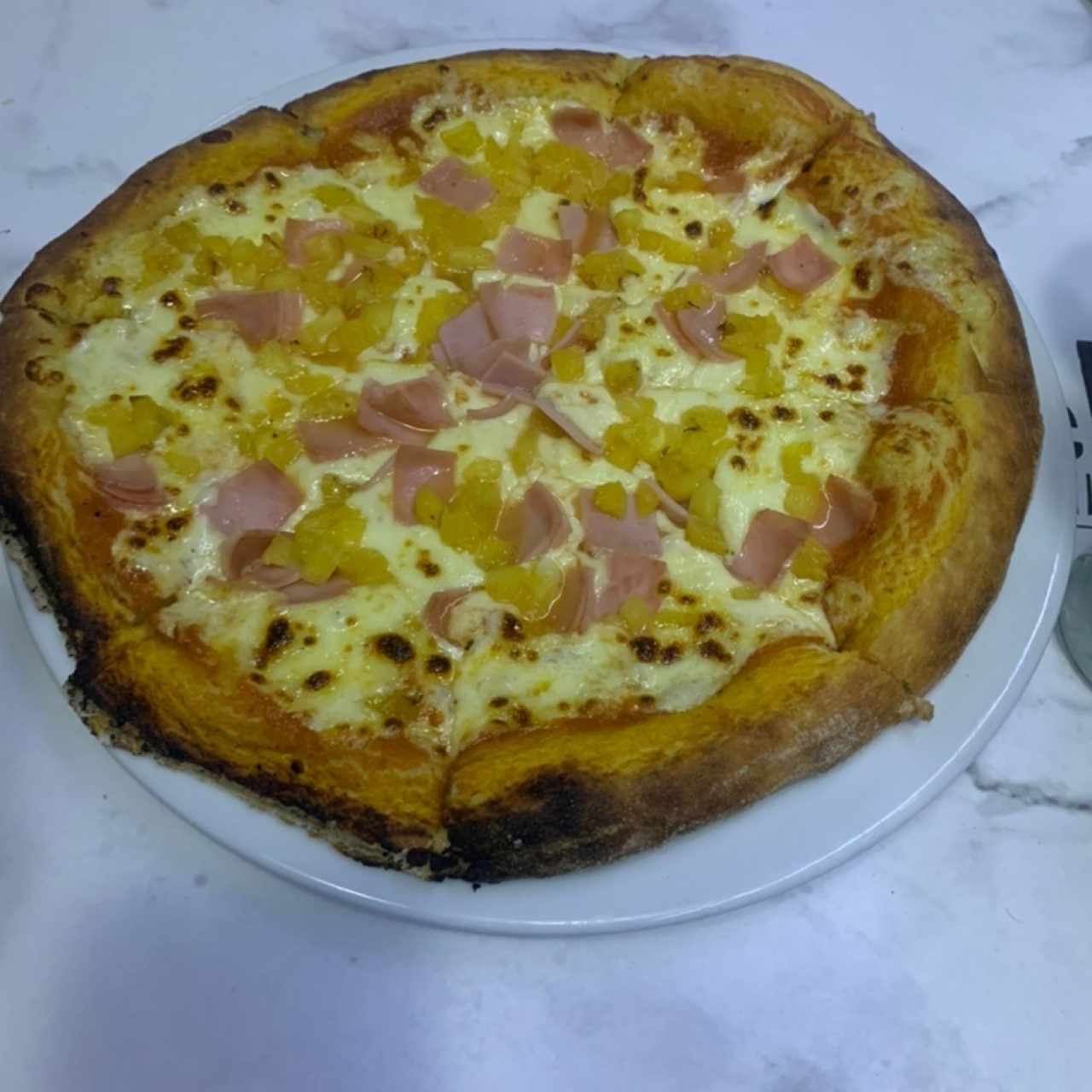 Pizza hawaiana
