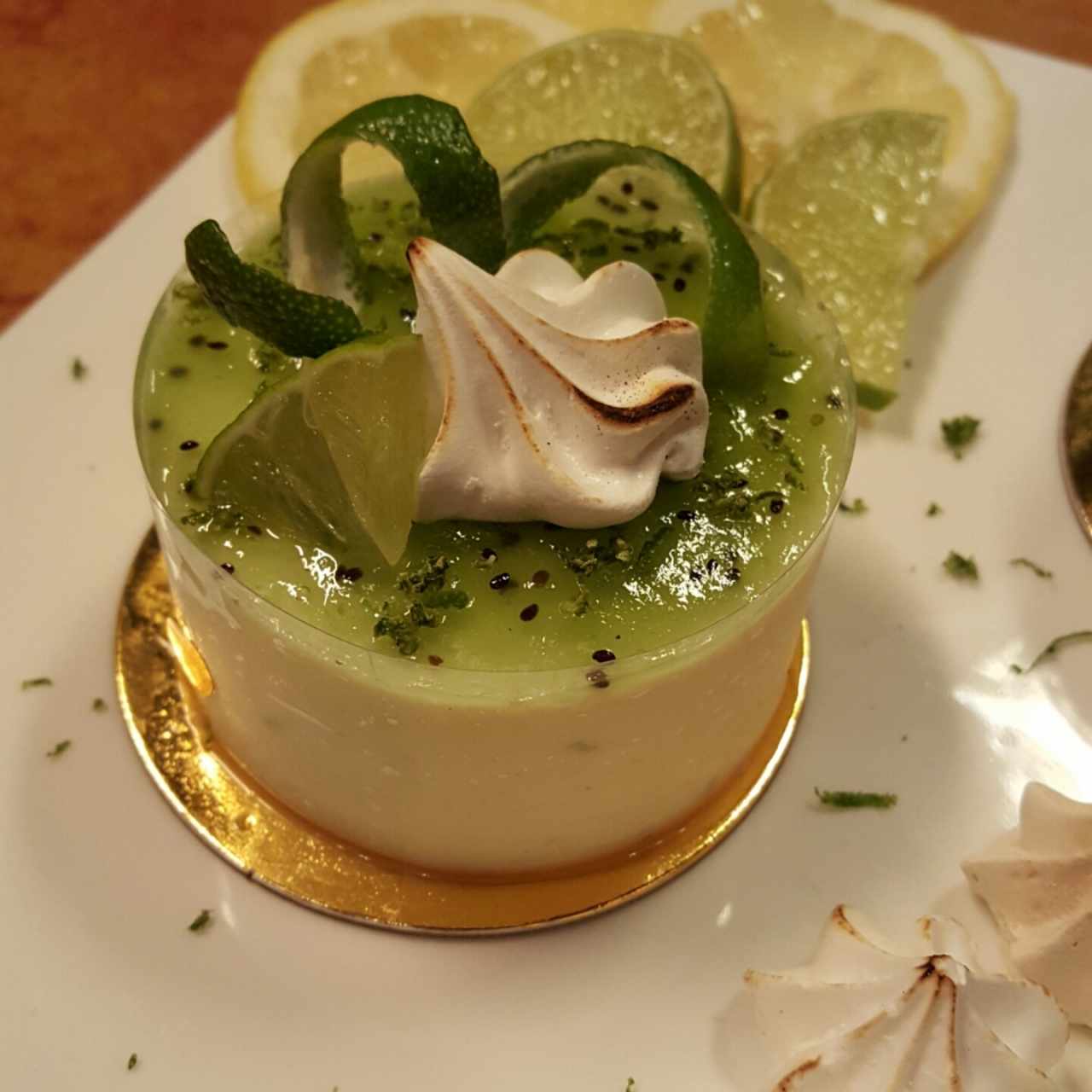 postre de limon