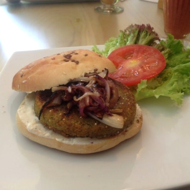 Hamburguesa de lentejas 