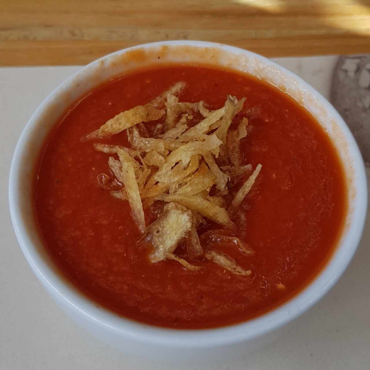 sopa de tomate