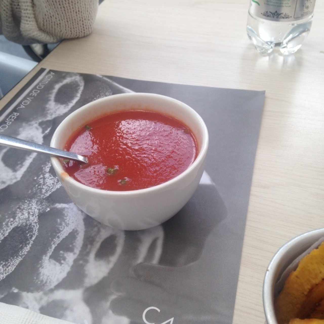 sopa de tomate 