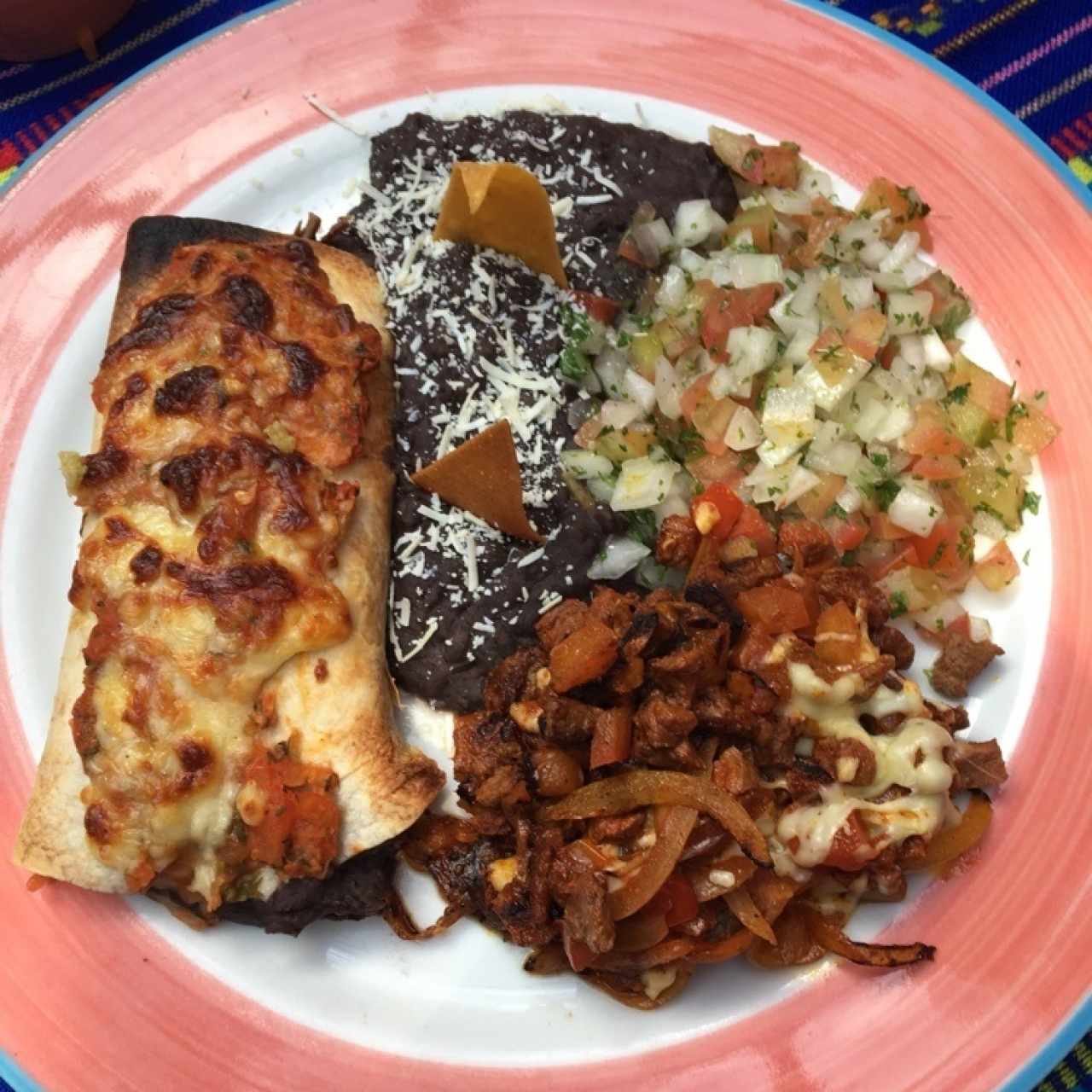 La frontera (viene con tortillas de maiz)