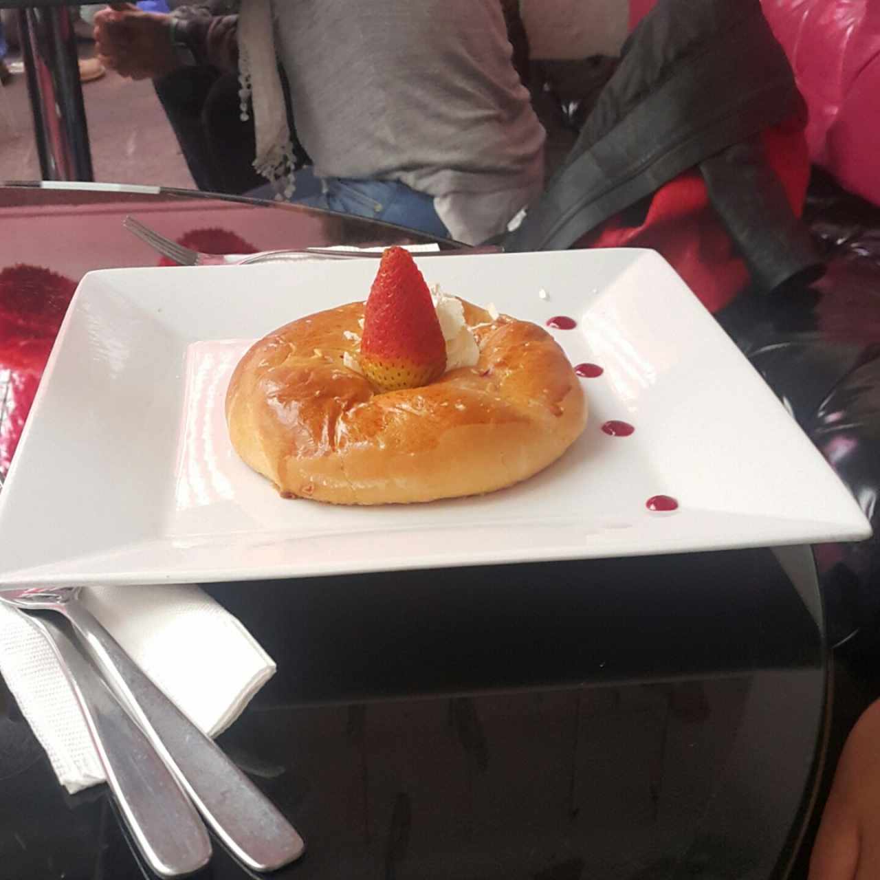 suspiro de chocolate blanco