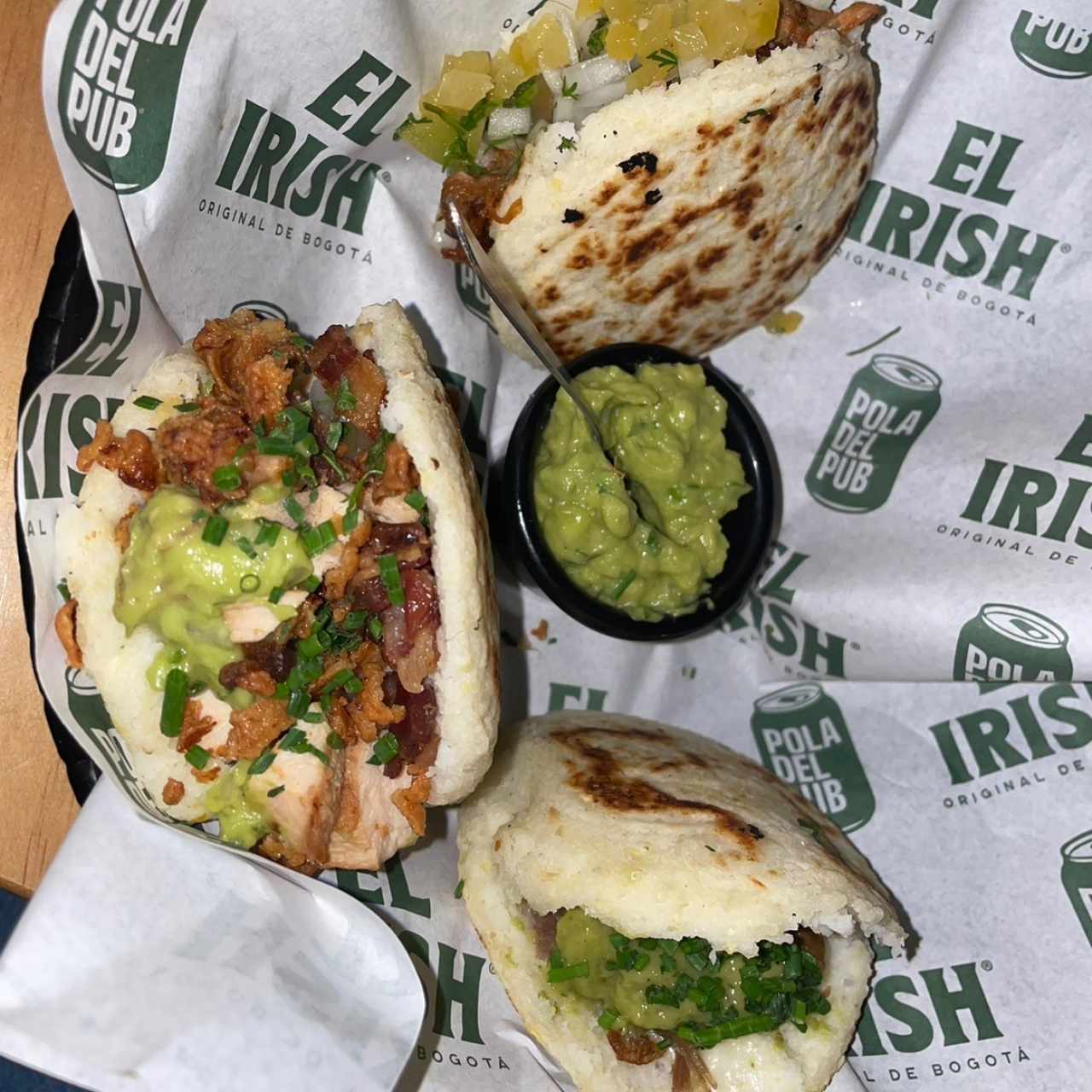 Trio de Arepas