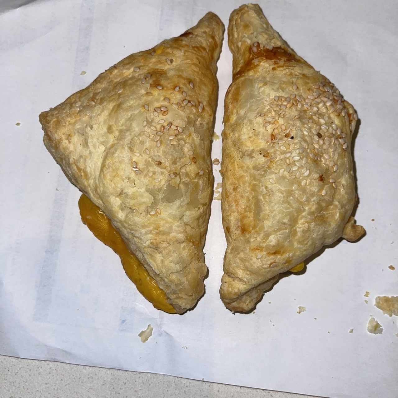 Pastelitos de jamon
