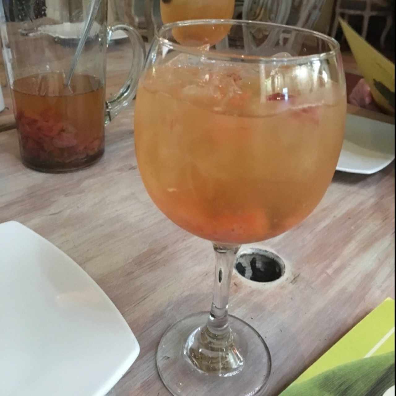 Sangria vino blanco