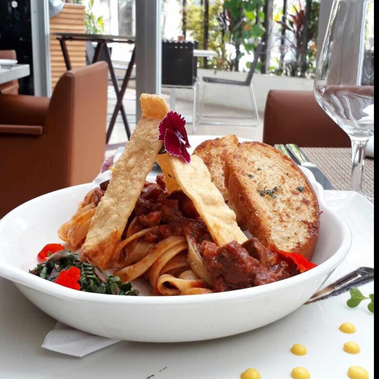 Ragú de Cordero en base de Fettuccine