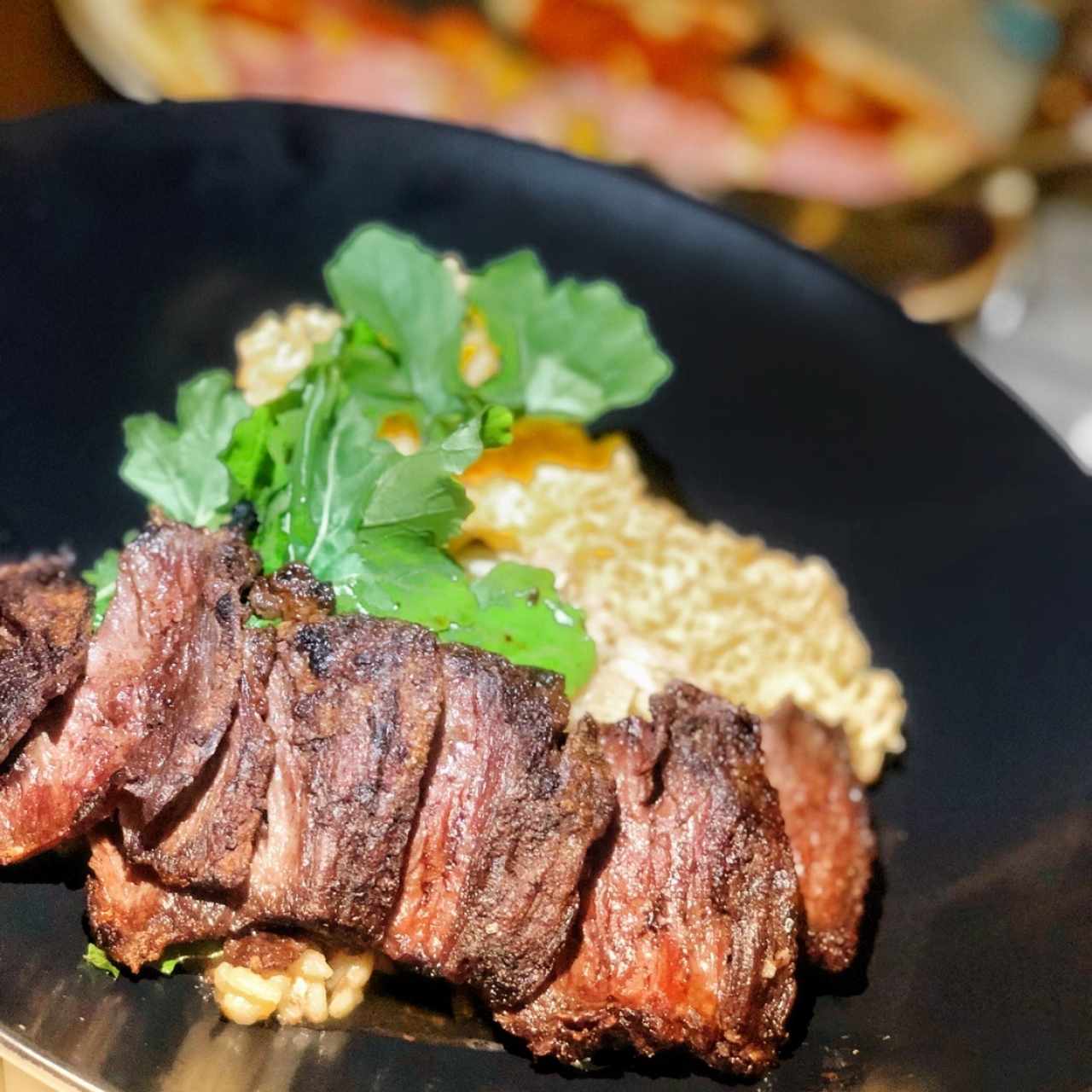 Risotto de Hogos y Entraña