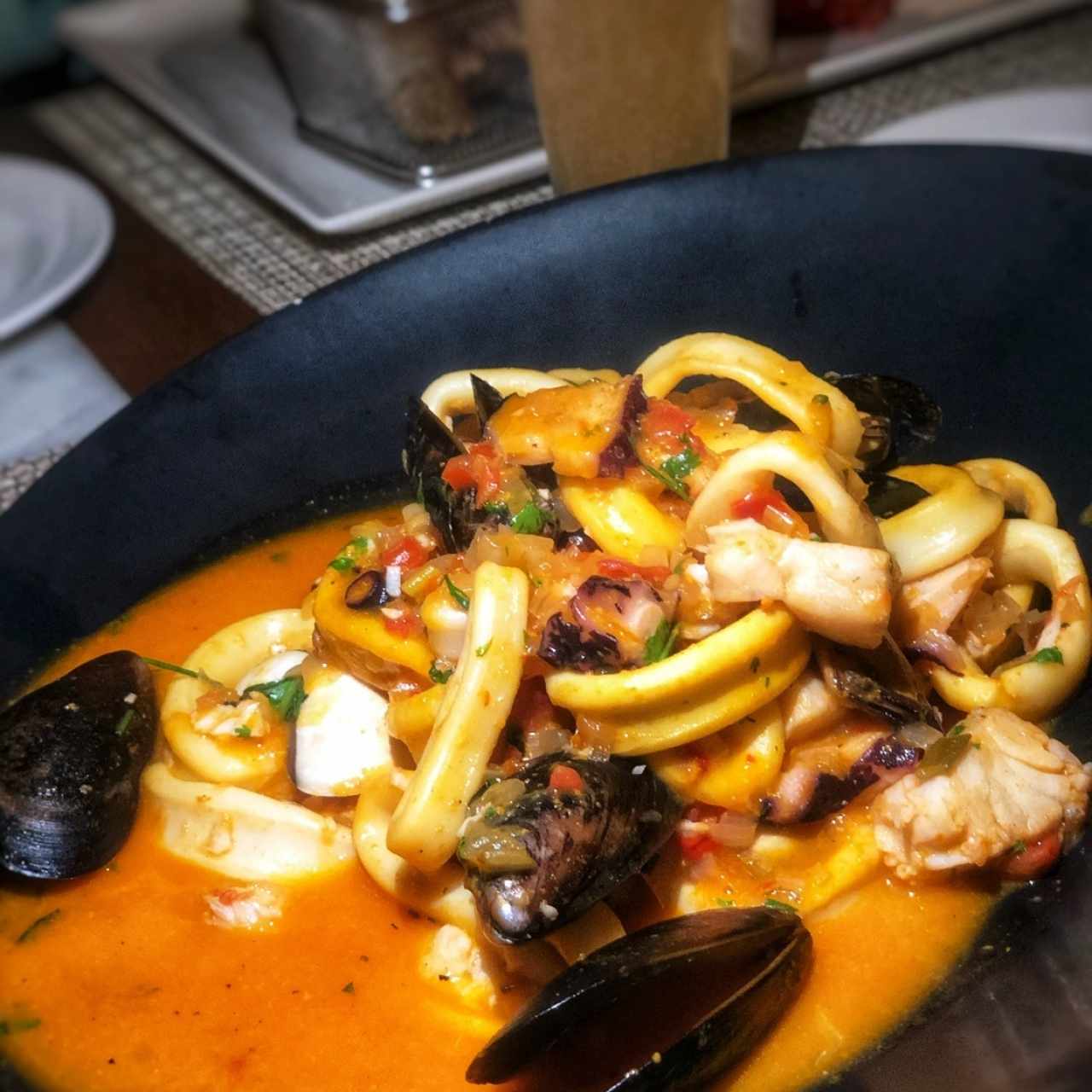 Encocado de Mariscos