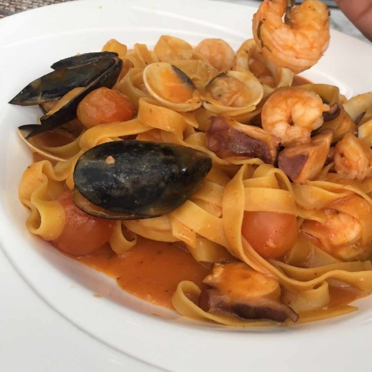 Fetuccine Mariscos