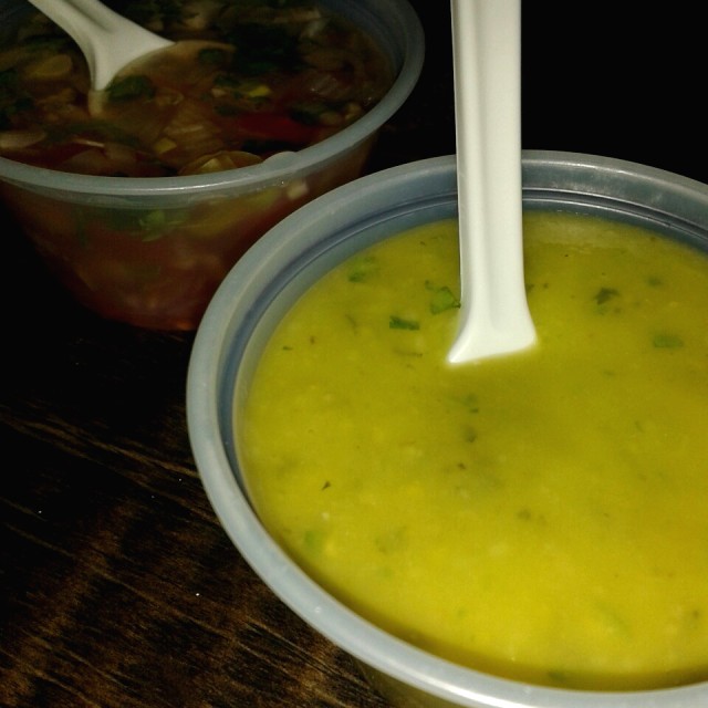 Guacamole y ají para darle sabor a todo