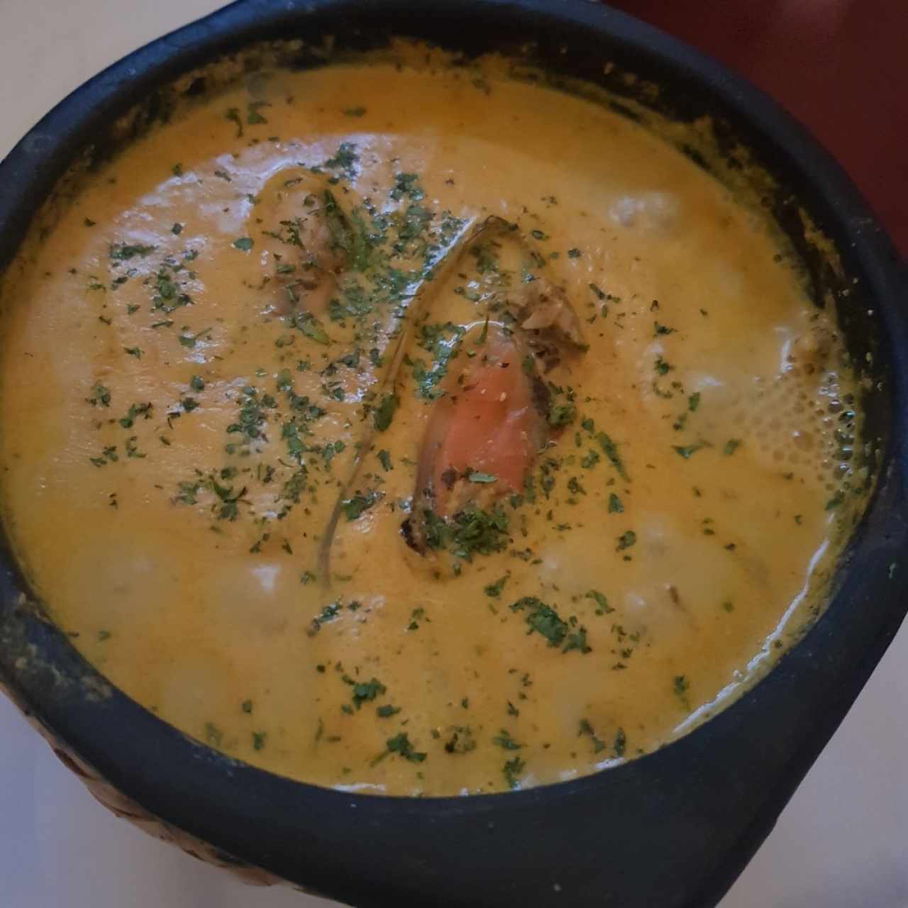 cazuela de mariscos 
