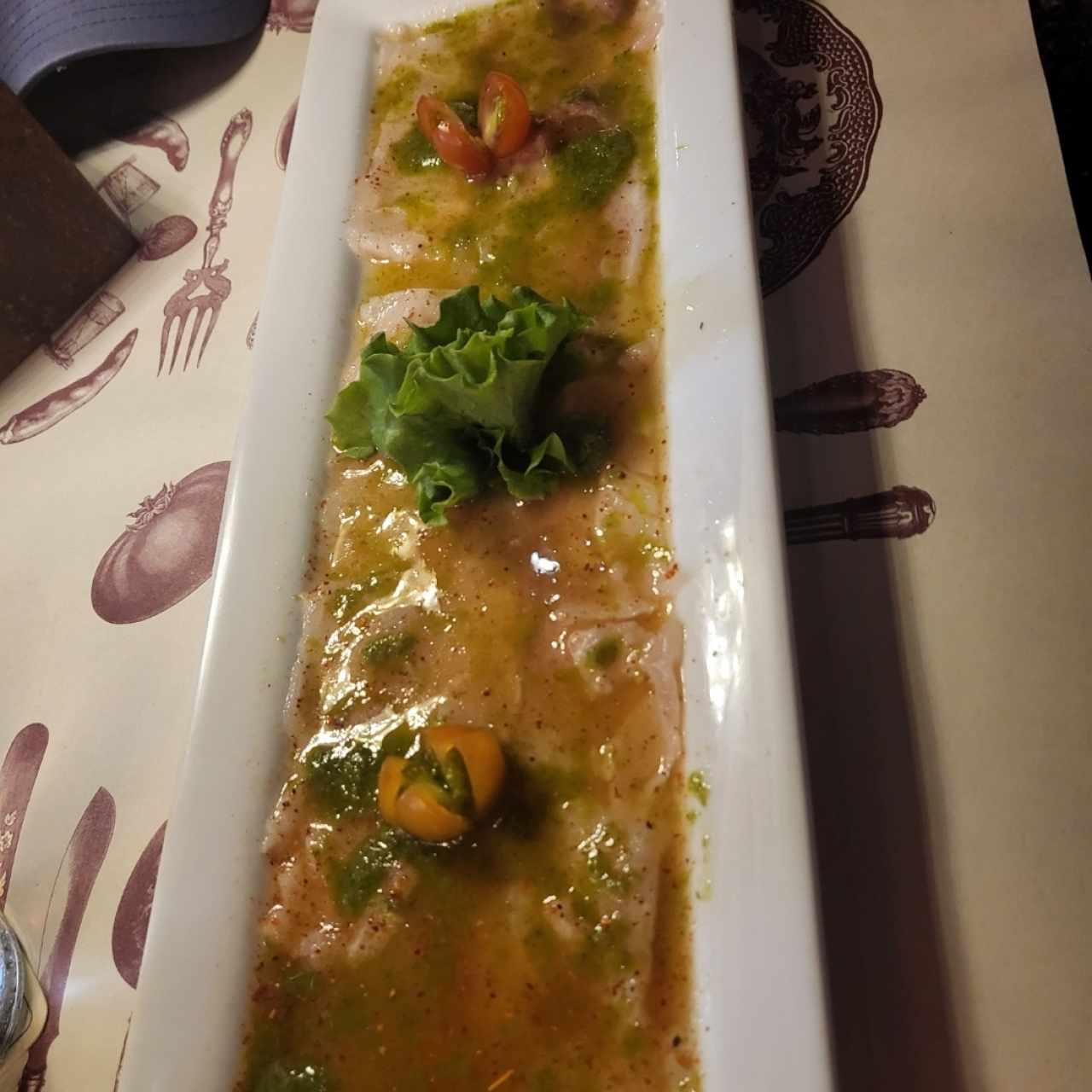 tiraditos de atun