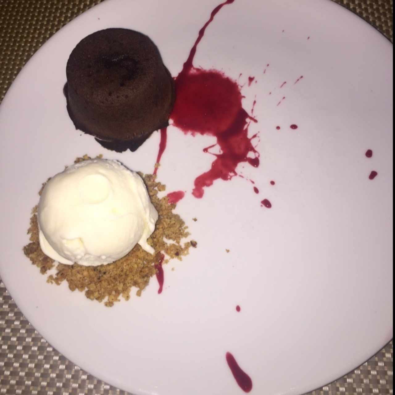volcan de chocolate