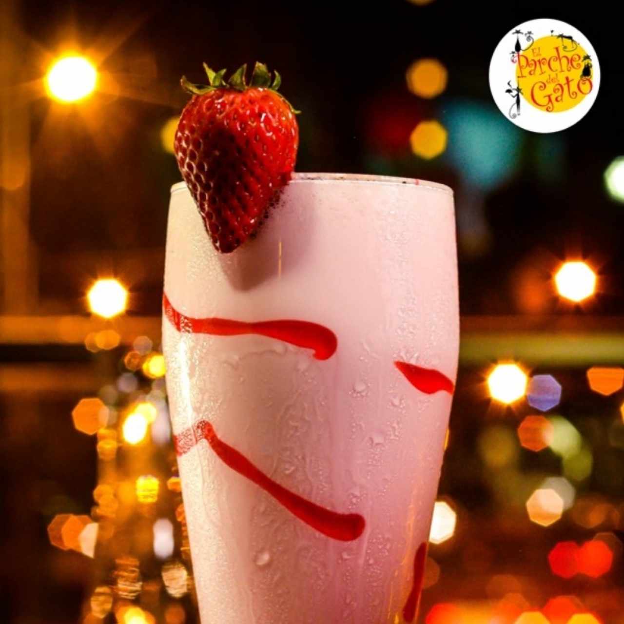 malteada de fresa