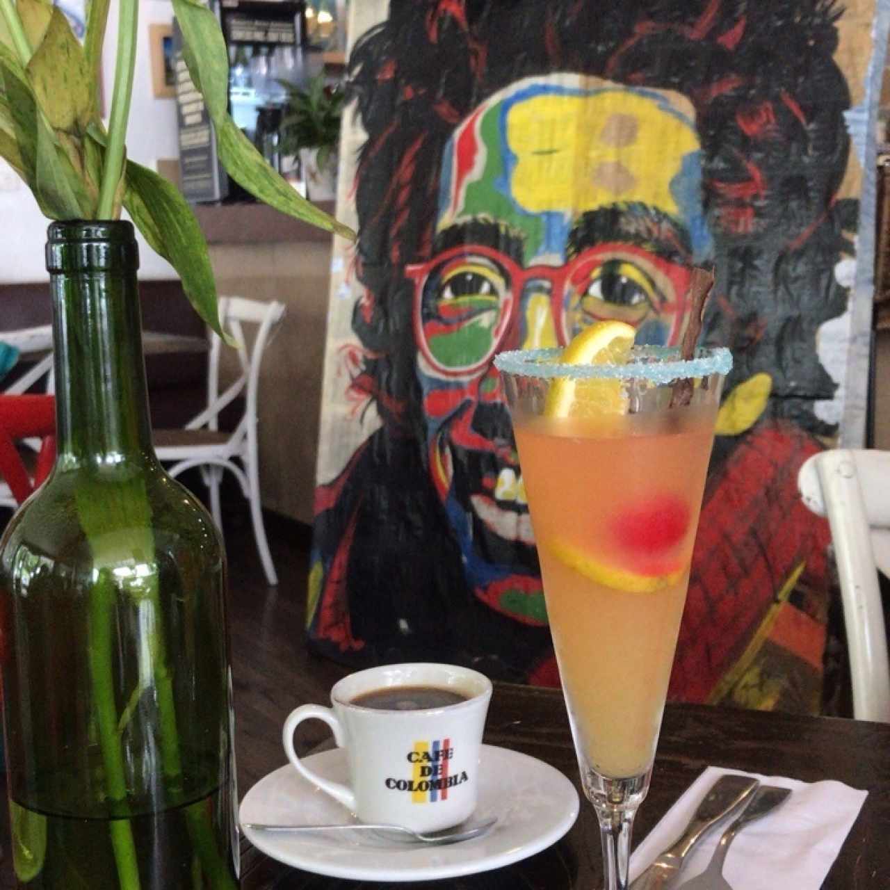 mimosa y tinto 